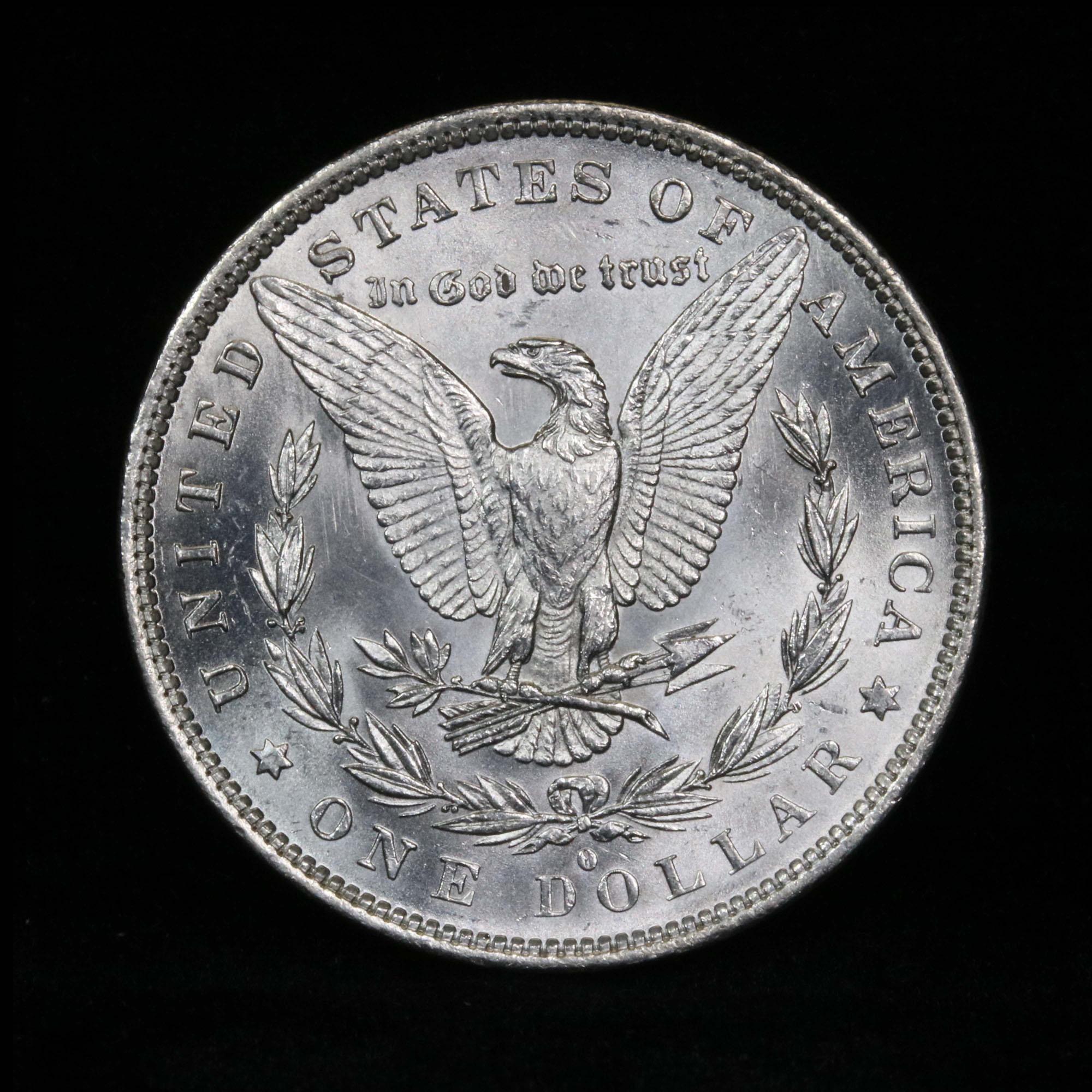 ***Auction Highlight*** 1882-o/s Morgan Dollar $1 Graded Choice Unc by USCG (fc)