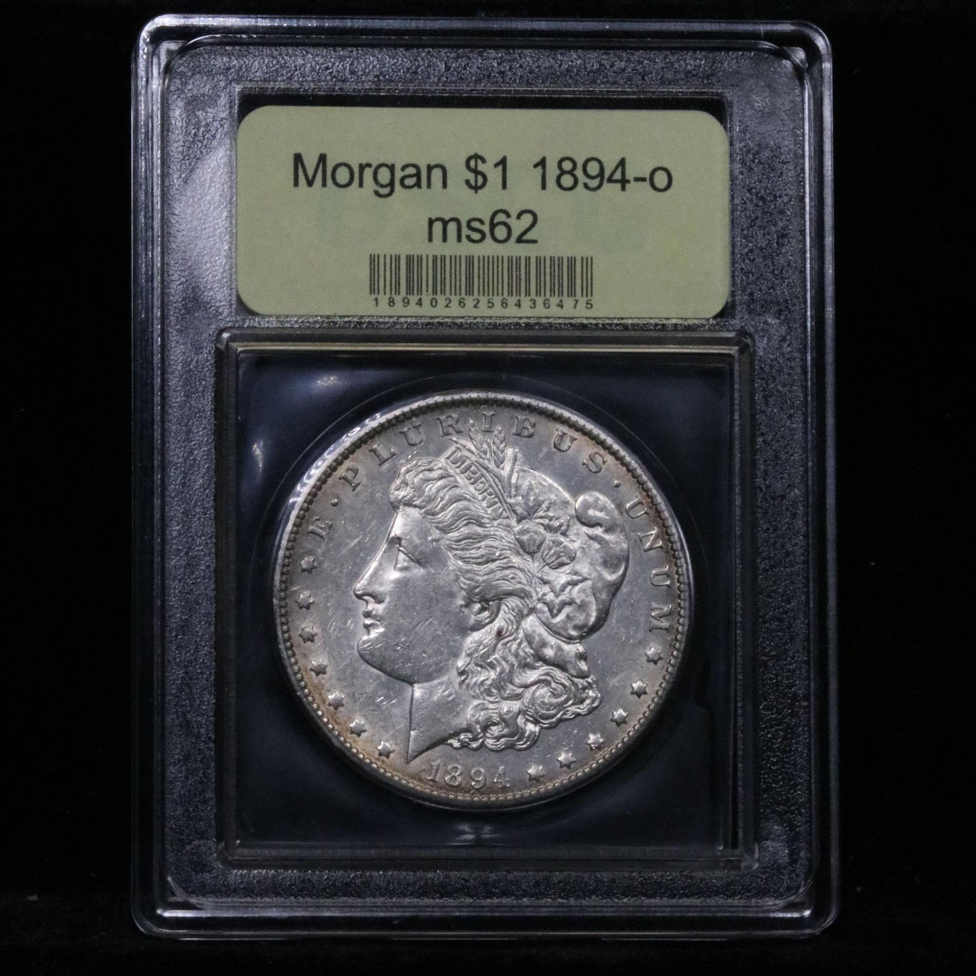 ***Auction Highlight*** 1894-o Morgan Dollar $1 Graded Select Unc by USCG (fc)