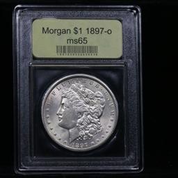 ***Auction Highlight*** 1897-o Morgan Dollar $1 Graded GEM Unc by USCG (fc)