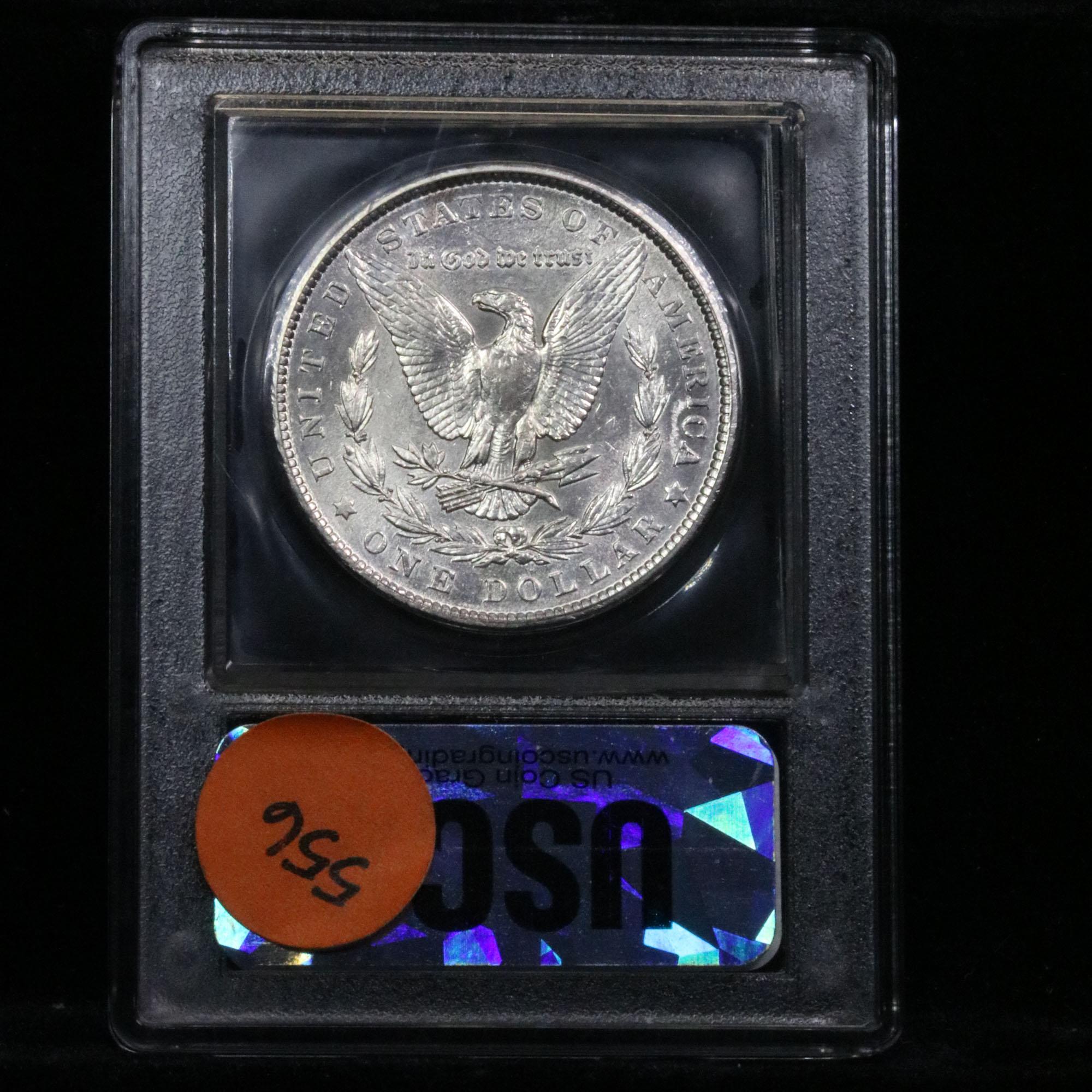 ***Auction Highlight*** 1901-p Morgan Dollar $1 Graded Select+ Unc by USCG (fc)