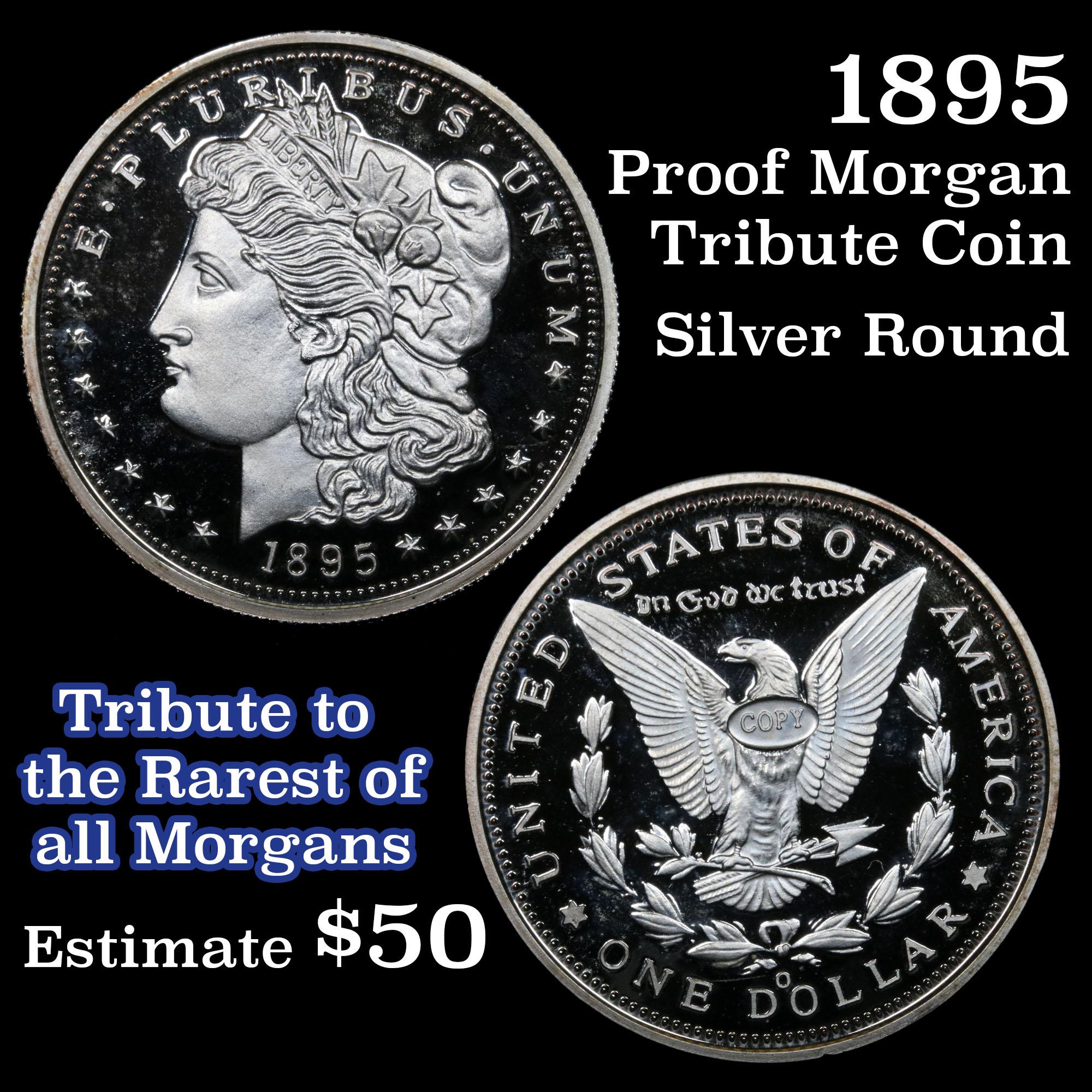 1895 Proof Morgan Tribute Coin