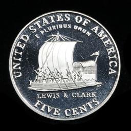 2004-s Keel Boat Jefferson Nickel 5c Grades GEM++ Proof Deep Cameo