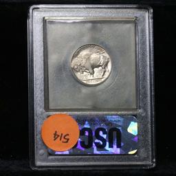 ***Auction Highlight*** 1917-p Buffalo Nickel 5c Graded GEM+ Unc by USCG (fc)