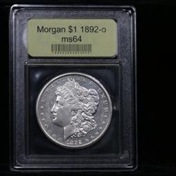 ***Auction Highlight*** 1892-o Morgan Dollar $1 Graded Choice Unc by USCG (fc)