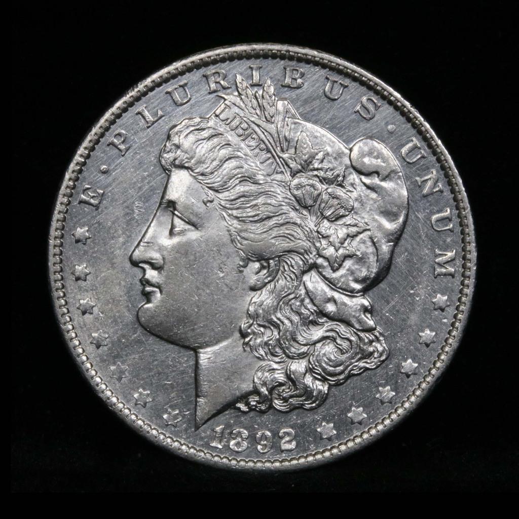 ***Auction Highlight*** 1892-o Morgan Dollar $1 Graded Choice Unc by USCG (fc)