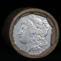 ***Auction Highlight*** Morgan dollar roll ends 1895 & 'o', Better than average circ (fc)