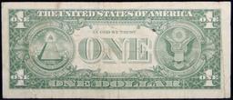 **Star Note  1957A $1 Blue Seal Silver Certificate Grades xf+