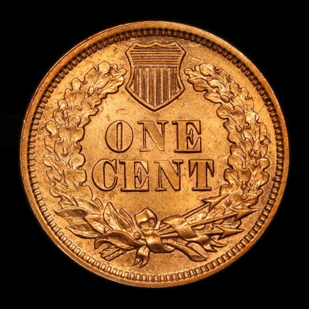 ***Auction Highlight*** 1869 Indian Cent 1c Graded Select+ Unc RD by USCG (fc)