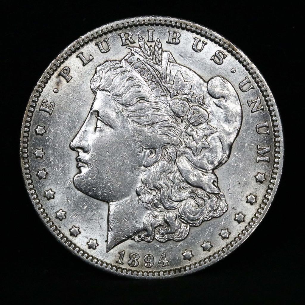 ***Auction Highlight*** 1894-o Morgan Dollar $1 Graded Select Unc by USCG (fc)