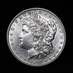 ***Auction Highlight*** 1894-s Morgan Dollar $1 Graded Select Unc+ PL by USCG (fc)