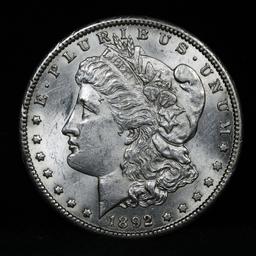 ***Auction Highlight*** 1892-cc. VAM 10A R-6 Morgan Dollar $1 Graded Select+ Unc by USCG (fc)