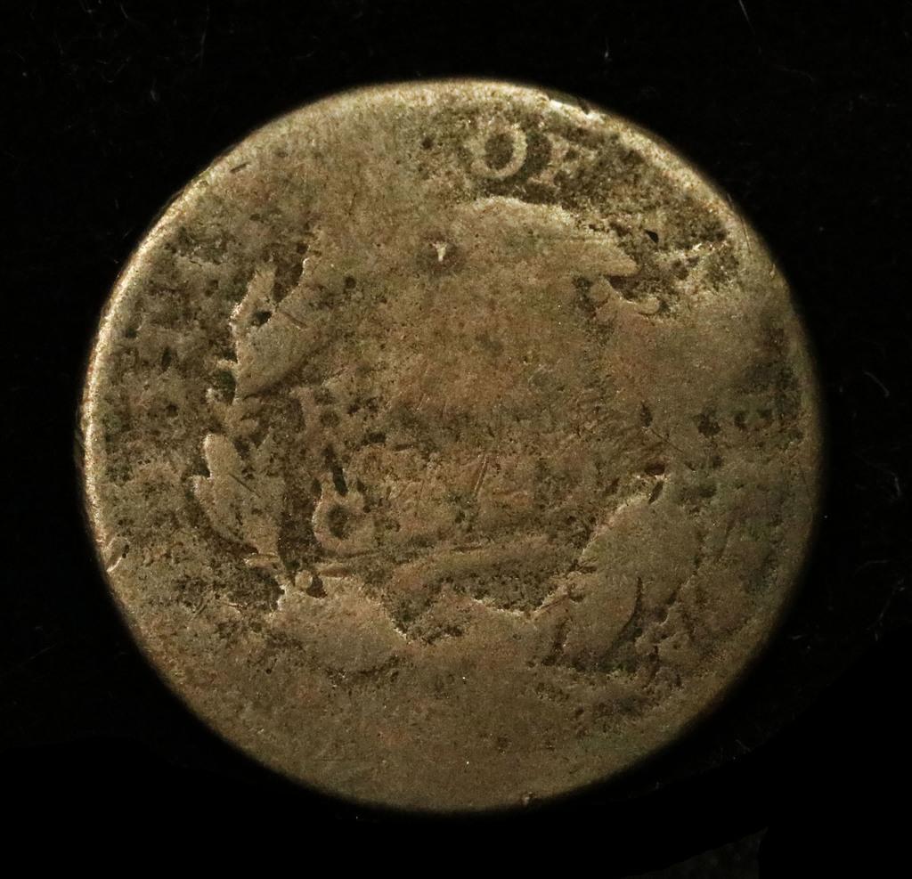 1809 Classic Head half cent 1/2c Grades g, good