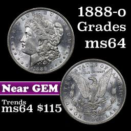 1888-o Morgan Dollar $1 Grades Choice Unc