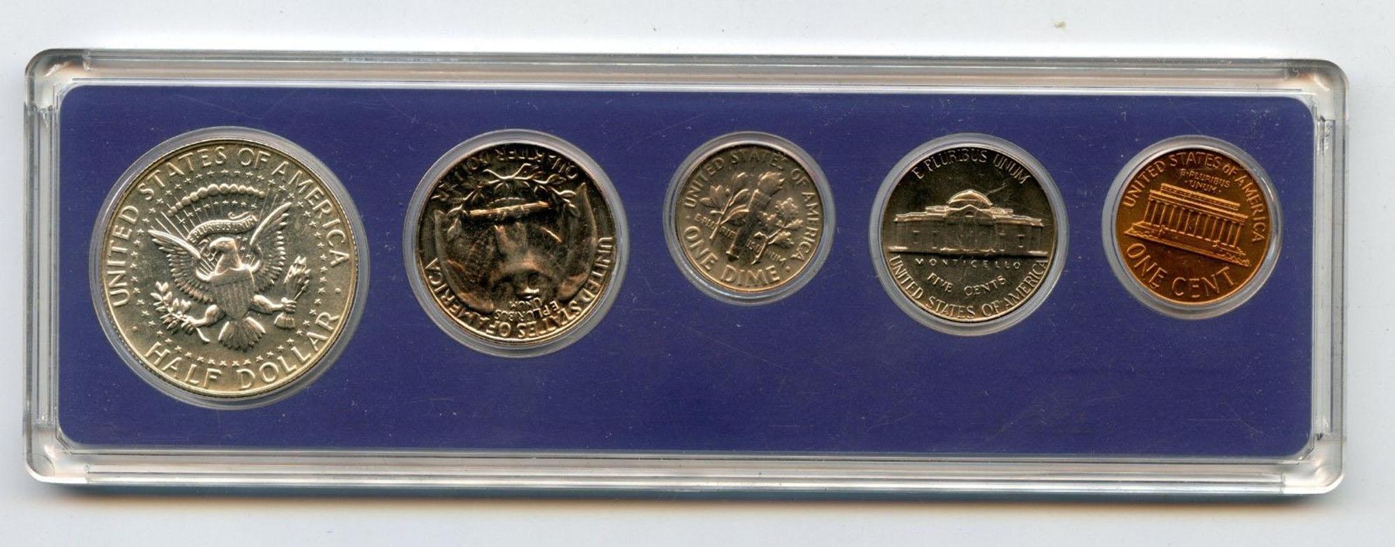 1966 Special Mint Set  40% Silver Half Dollar Without Box