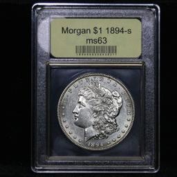 ***Auction Highlight*** 1894-s Morgan Dollar $1 Graded Select Unc by USCG (fc)