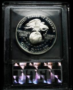 1991-S USO Modern Commem Dollar $1 Graded GEM++ Proof Deep Cameo By USCG