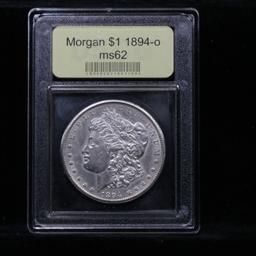 ***Auction Highlight*** 1894-o Morgan Dollar $1 Graded Select Unc by USCG (fc)