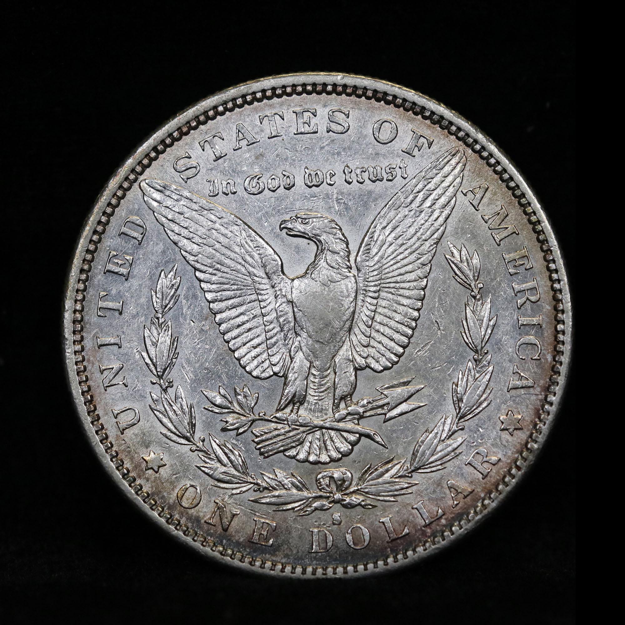 ***Auction Highlight*** 1884-s Morgan Dollar $1 Graded Select Unc by USCG (fc)