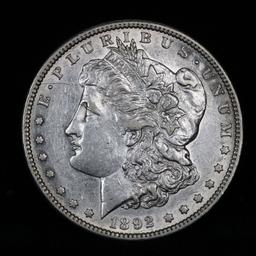 ***Auction Highlight*** 1892-s Morgan Dollar $1 Graded Select Unc by USCG (fc)