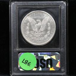 ***Auction Highlight*** 1883-s Semi PL Morgan Dollar $1 Graded Select Unc by USCG (fc)