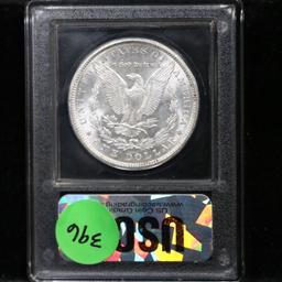 ***Auction Highlight*** 1891-p Morgan Dollar $1 Graded GEM+ Unc by USCG (fc)