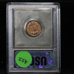 ***Auction Highlight*** 1898 Indian Cent 1c Graded Gem++ Proof Red by USCG (fc)
