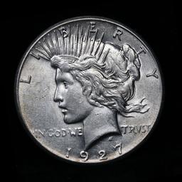 1927-p Peace Dollar $1 Grades Select Unc