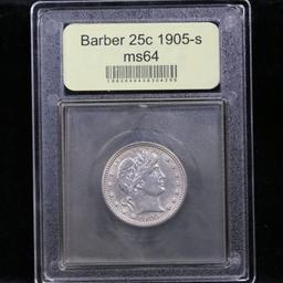 ***Auction Highlight*** 1905-s Barber Quarter 25c Graded Choice Unc by USCG (fc)