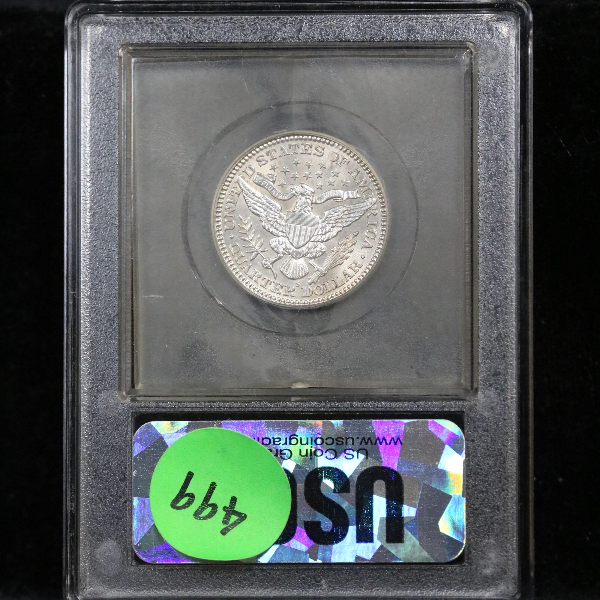 ***Auction Highlight*** 1905-s Barber Quarter 25c Graded Choice Unc by USCG (fc)