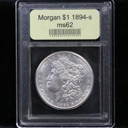 ***Auction Highlight*** 1894-s Morgan Dollar $1 Graded Select Unc by USCG (fc)