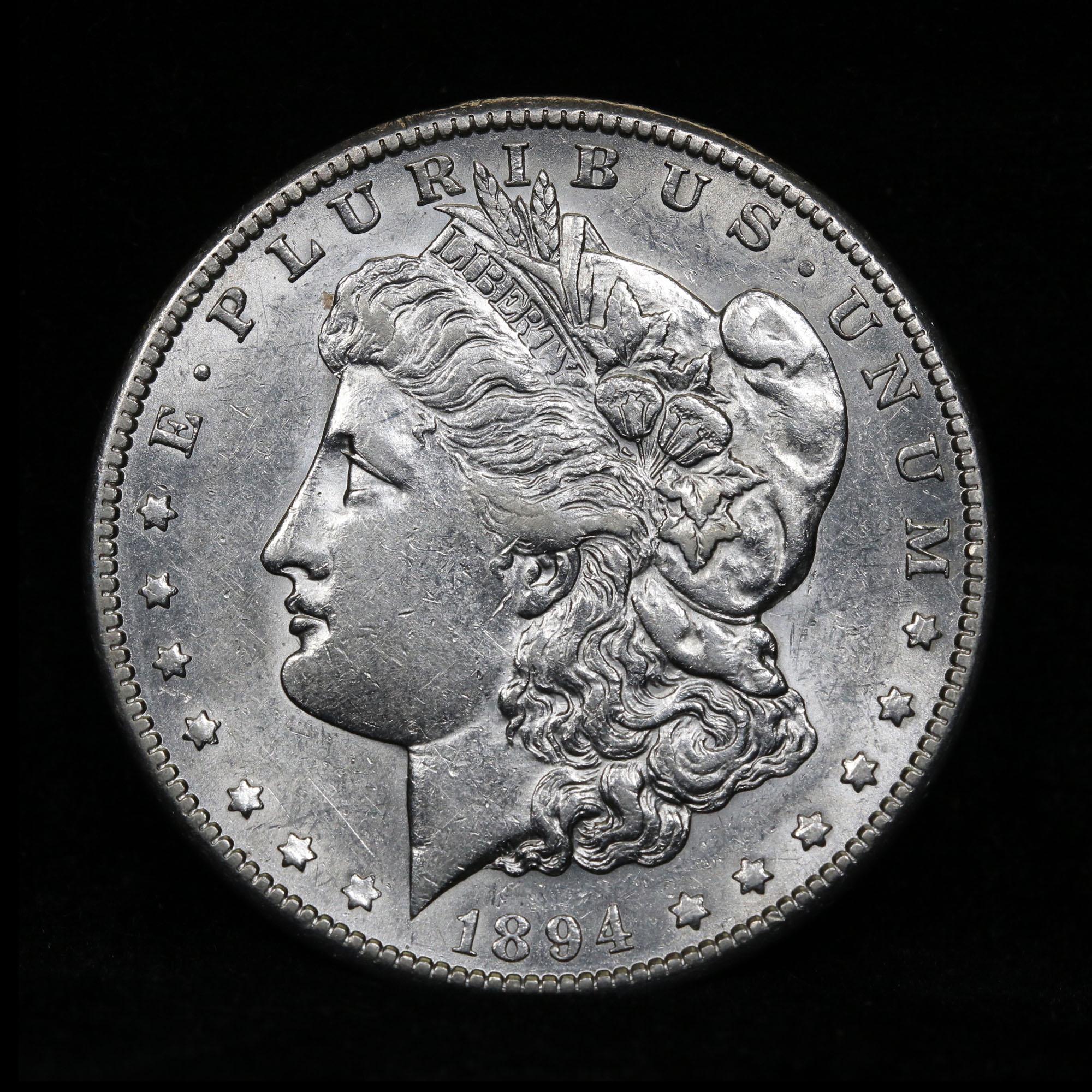 ***Auction Highlight*** 1894-s Morgan Dollar $1 Graded Select Unc by USCG (fc)