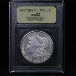 ***Auction Highlight*** 1893-o Morgan Dollar $1 Graded Select Unc by USCG (fc)