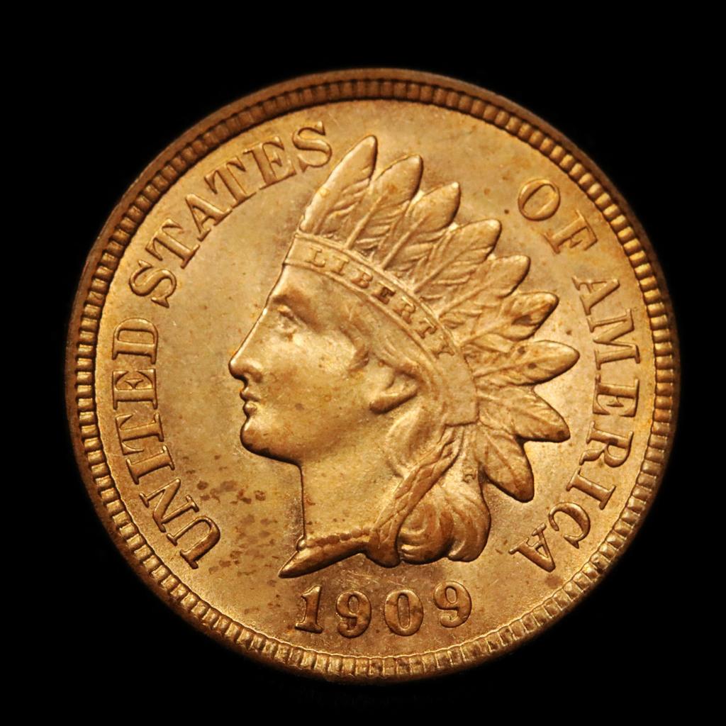 ***Auction Highlight*** 1909-s Indian Cent 1c Graded GEM Unc RD by USCG (fc)