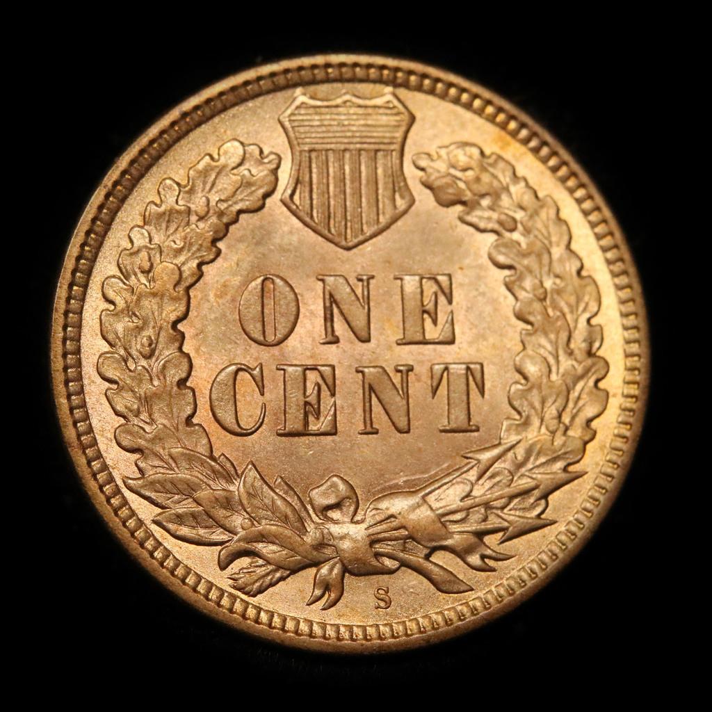 ***Auction Highlight*** 1909-s Indian Cent 1c Graded GEM Unc RD by USCG (fc)