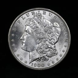 ***Auction Highlight*** 1900-o/cc Top 100 Morgan Dollar $1 Graded GEM Unc by USCG (fc)