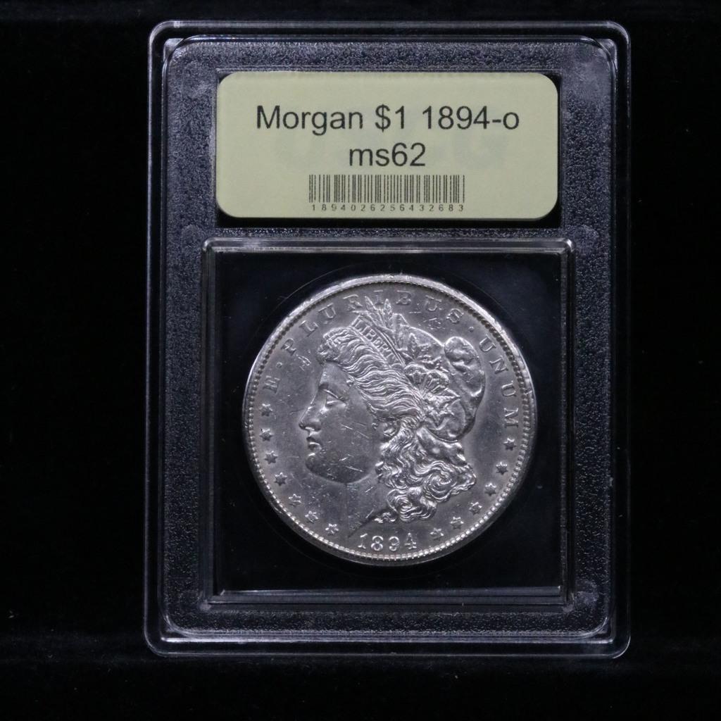 ***Auction Highlight*** 1894-o Morgan Dollar $1 Graded Select Unc by USCG (fc)