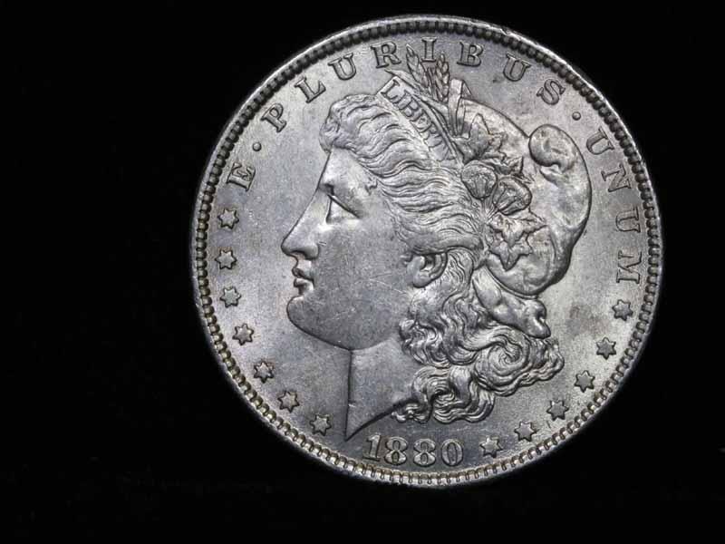 1880-o Morgan Dollar $1 Grades Select Unc (fc)