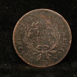 ***Auction Highlight*** 1794 Liberty Cap Flowing Hair large cent 1c Grades vf++ (fc)