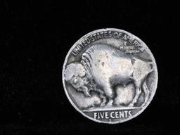 1918-s Buffalo Nickel 5c Grades f, fine