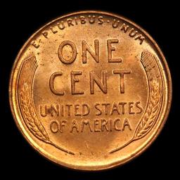1947-p Lincoln Cent 1c Grades Choice+ Unc RD