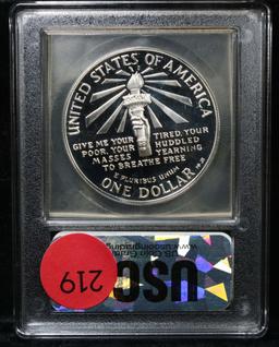 1986-s Statue of Liberty Modern Commem Dollar $1 Grades GEM++ Proof Deep Cameo