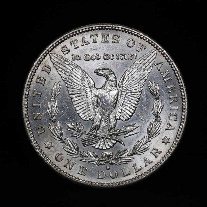 ***Auction Highlight*** 1889-s Morgan Dollar $1 Graded Choice Unc by USCG (fc)