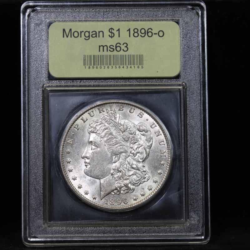 ***Auction Highlight*** 1896-o Morgan Dollar $1 Graded Select Unc by USCG (fc)