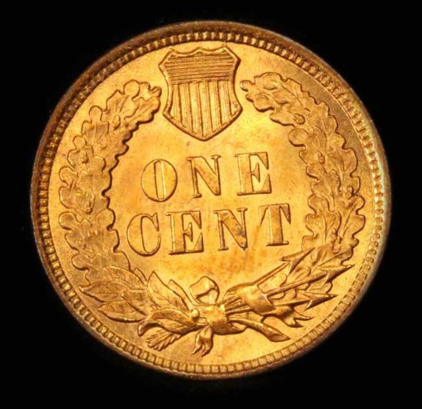 ***Auction Highlight*** 1907 Indian Cent 1c Graded GEM+ Unc RD by USCG (fc)