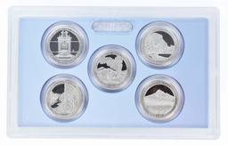 2010 United States Quarters America the Beautiful Proof Set - 5 pc set