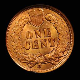 ***Auction Highlight*** 1902 Indian Cent 1c Graded GEM++ Unc RD By USCG (fc)