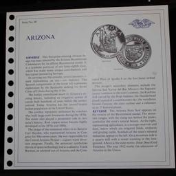 The Fifty State Bicentennial Medal Collection - Arizona Sterling Silver .925 Round 1 oz. Proof