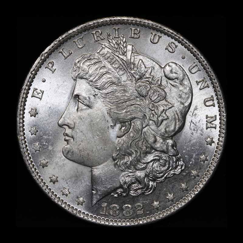 ***Auction Highlight*** 1882-o Morgan Dollar $1 Graded GEM++ Unc by USCG (fc)