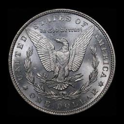 1898-p Morgan Dollar $1 Grades Choice Unc PL (fc)