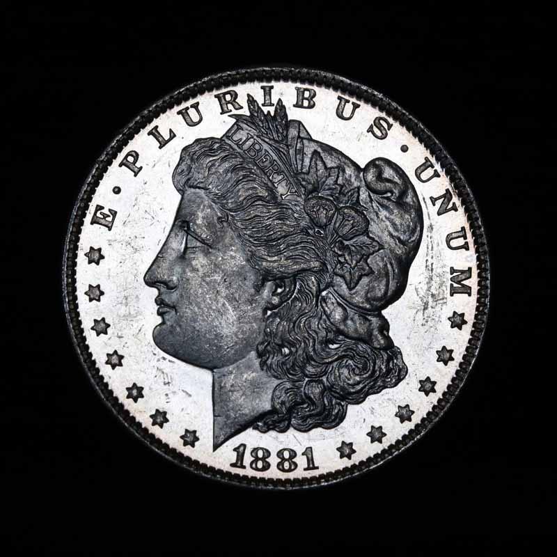 ***Auction Highlight*** 1881-o Morgan Dollar $1 Graded Choice Unc+ DMPL by USCG (fc)